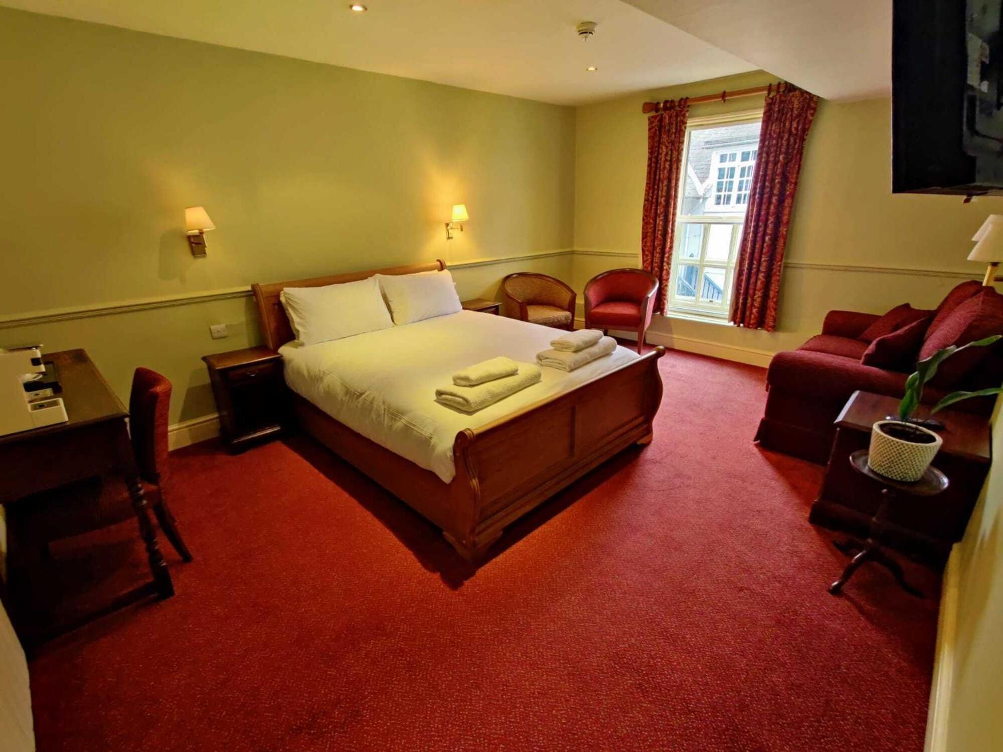 The Crown Hotel Framlingham Oda fotoğraf
