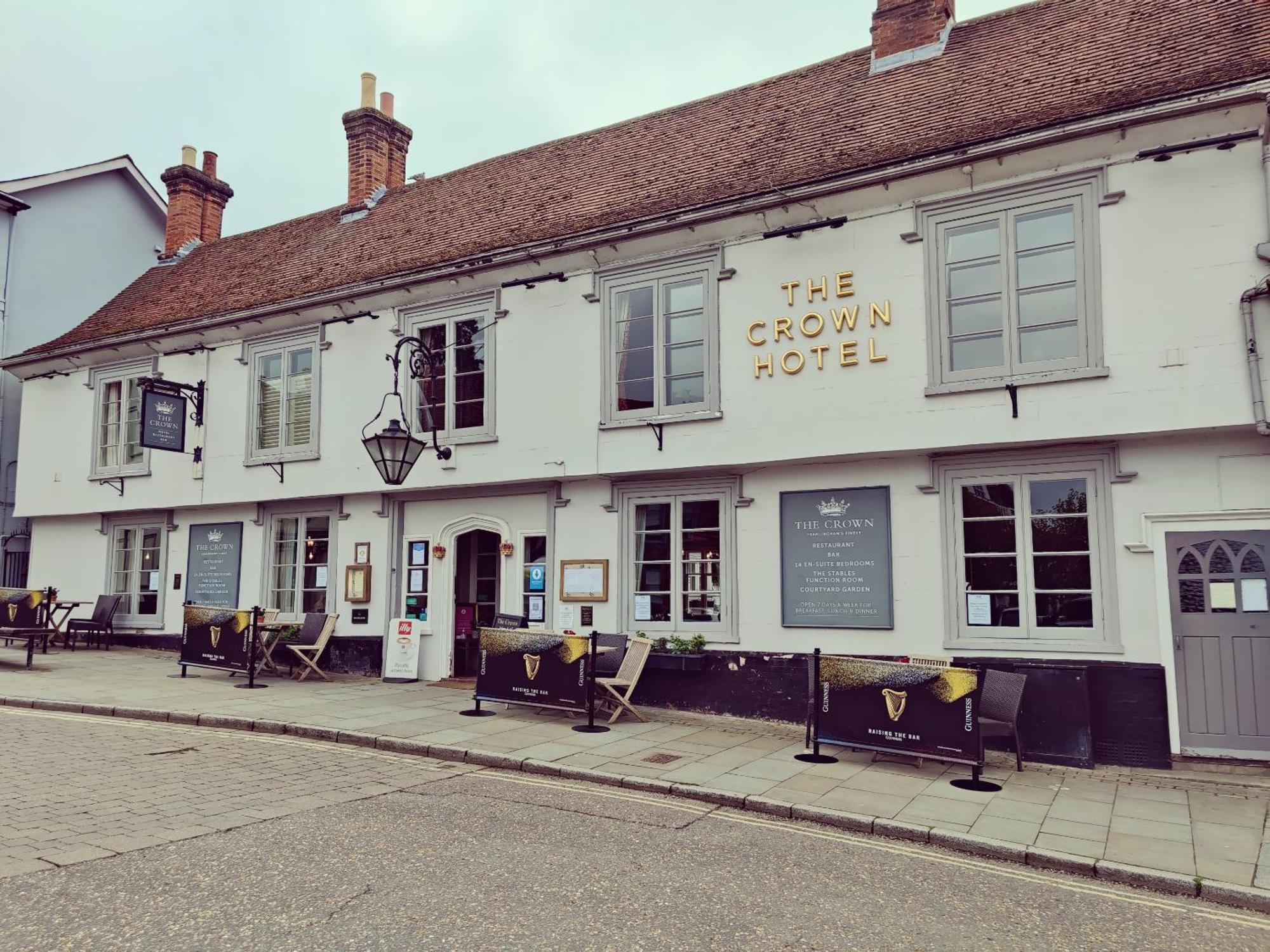 The Crown Hotel Framlingham Dış mekan fotoğraf